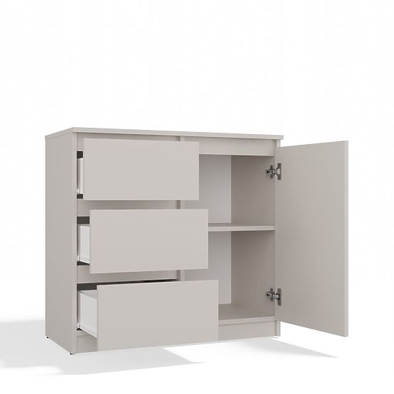 Commode Malwa 1D3S BEIGE CACHEMIRE