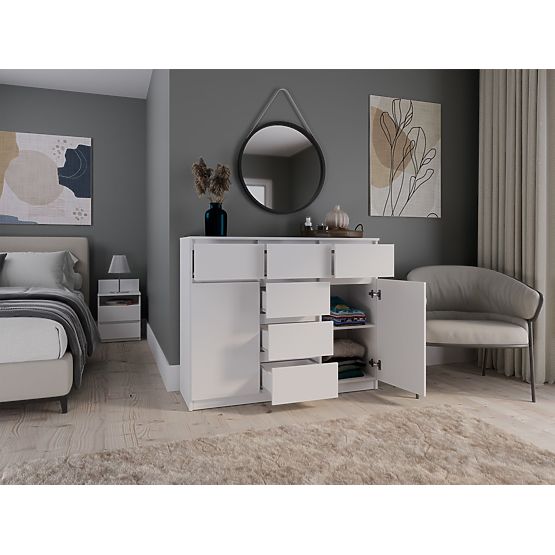 Commode Malwa 2D6S BLANCHE