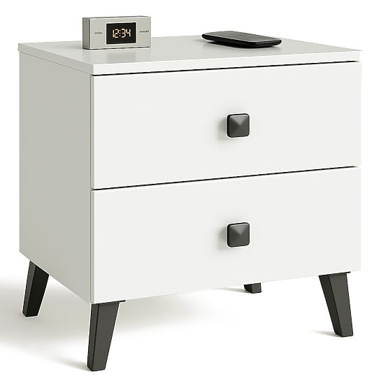 COMMODE MOBI K-02 BLANC NOIR