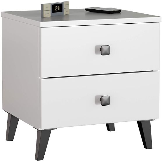 COMMODE MOBI K-02 BLANC NOIR