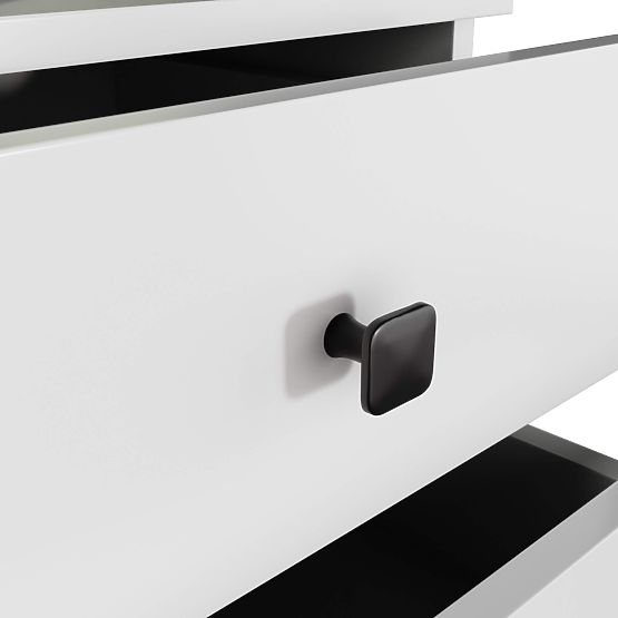 COMMODE MOBI K-03 BLANC NOIR