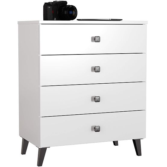 COMMODE MOBI K-04 BLANC NOIR