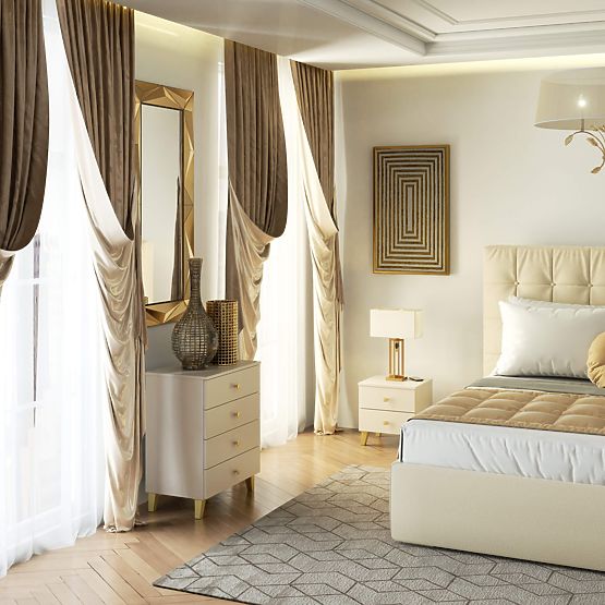 COMMODE MOBI K-04 CACHEMIRE OR