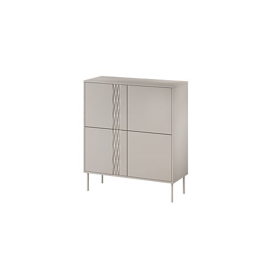 Commode TRESSE 4D beige