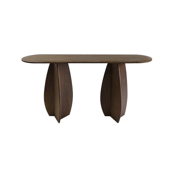 Console/bureau Noku 150 cm, noyer foncé