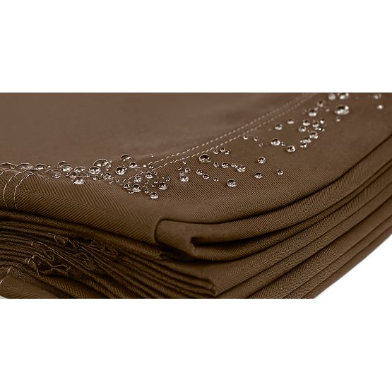 Coussin pour balançoire de jardin 127x100 cm marron MultiGarden