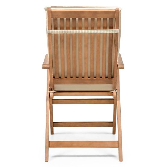 Coussin pour chaise de jardin Familis crème