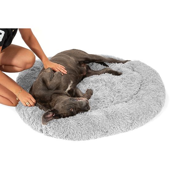 COUSSIN POUR CHIEN CHAT PJ-015 GRIS CLAIR XL