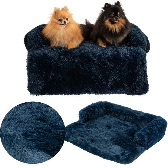 COUSSIN POUR CHIEN POUR CANAPÉ PJ-020 BLEU FONCÉ S