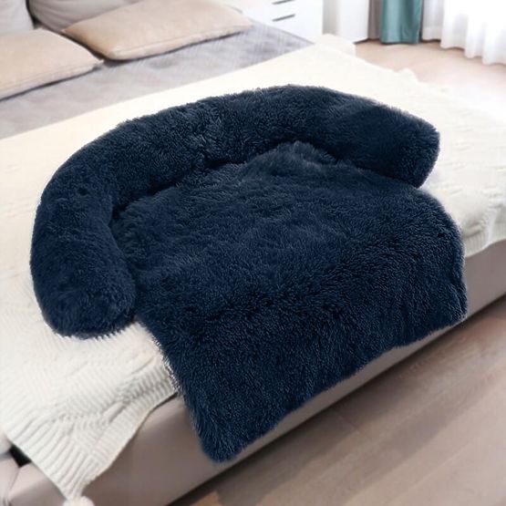 COUSSIN POUR CHIEN POUR CANAPÉ PJ-020 BLEU FONCÉ S
