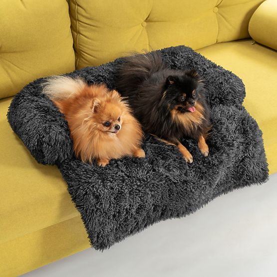 COUSSIN POUR CHIEN POUR CANAPÉ PJ-024 GRIS FONCÉ S