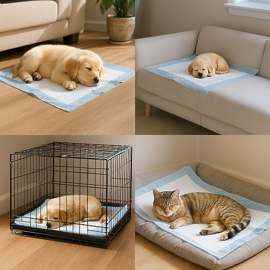 Coussins hygiéniques pour animaux BARRY 60x90 50 pcs