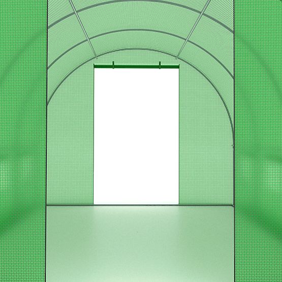 Couverture pour tunnel de film pour serre de jardin 2,5x4 m