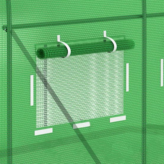Couverture pour tunnel de film pour serre de jardin 2,5x4 m