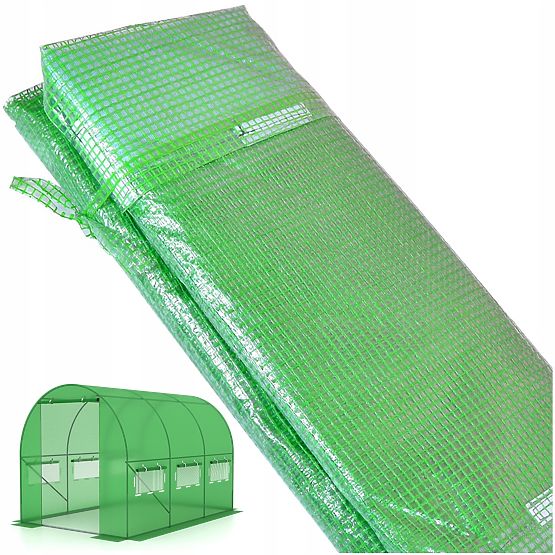 Couverture pour tunnel de serre de jardin en film 2x3 m
