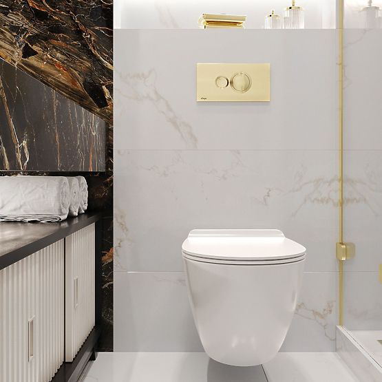 Cuvette WC suspendue Rea Carter N2 Rimless