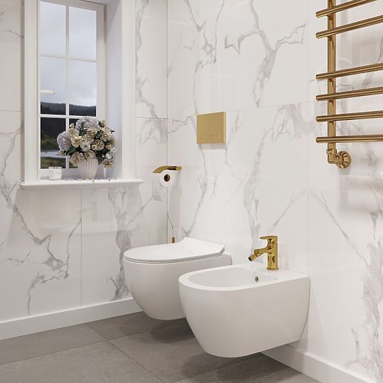 Cuvette WC suspendue Rea Carter N2 Rimless