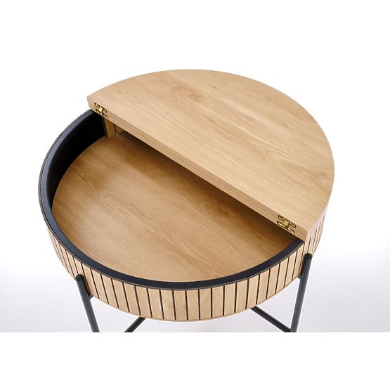 DANTE ensemble de 2 bancs, naturel / noir (1p=1ensemble)