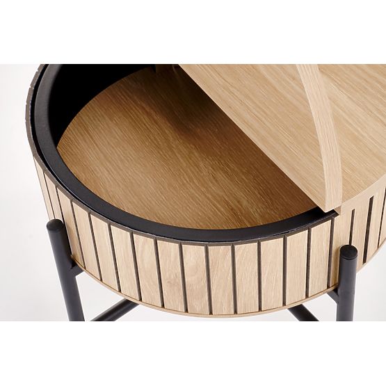 DANTE ensemble de 2 bancs, naturel / noir (1p=1ensemble)