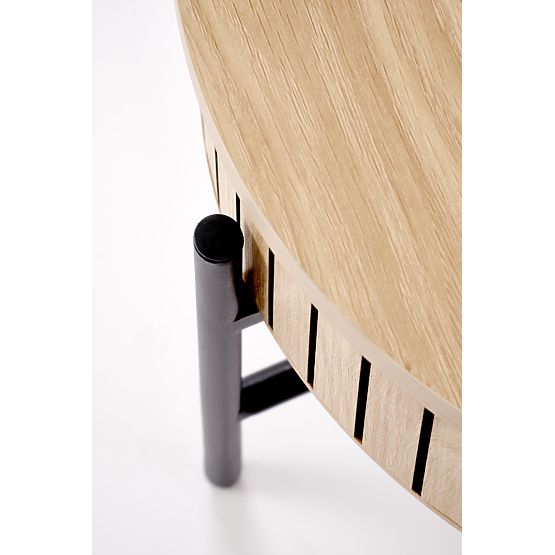 DANTE ensemble de 2 bancs, naturel / noir (1p=1ensemble)