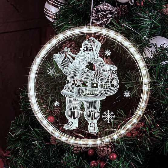 Décoration LED de Noël Santa CD003