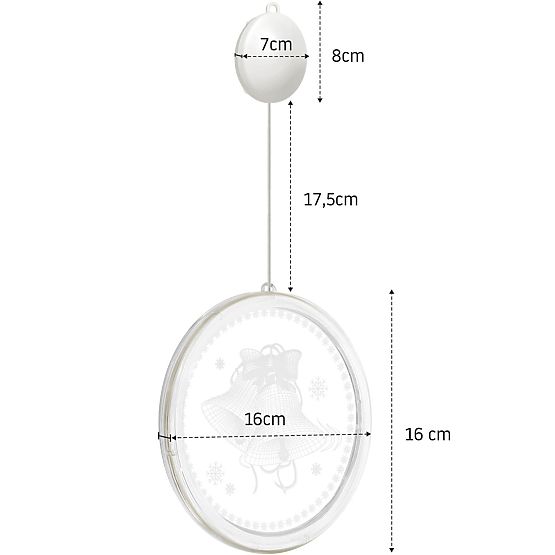 Décoration LED de Noël Santa CD003