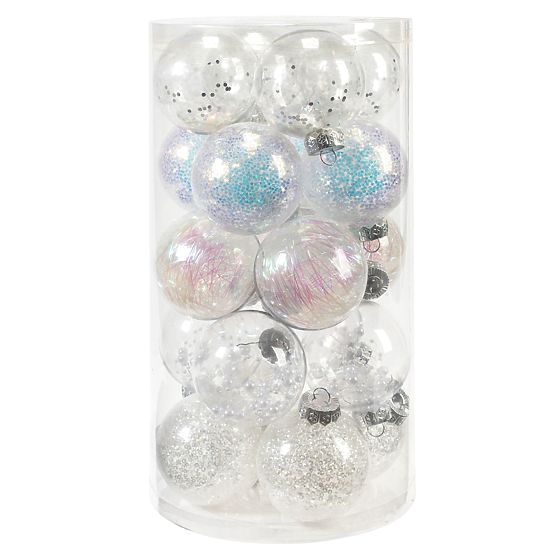 DÉCORATIONS DE NOËL 20 PCS SYSD1688-059