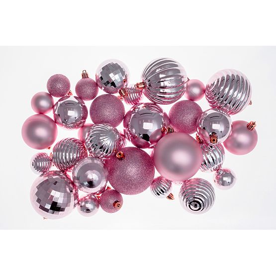 DÉCORATIONS DE NOËL ROSE ROUGE 36PCS 311433