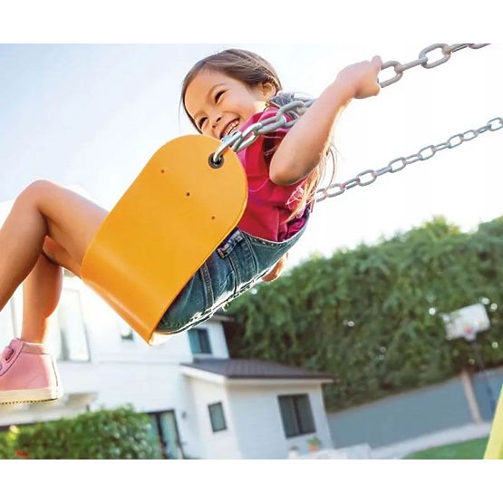 Double balançoire de jardin aire de jeux pour enfants nid d'oiseau INTEX 44126