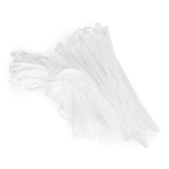 Écran de balcon avec ferrures 100x700 cm filet d'ombrage + éléments d'installation gris MultiGarden