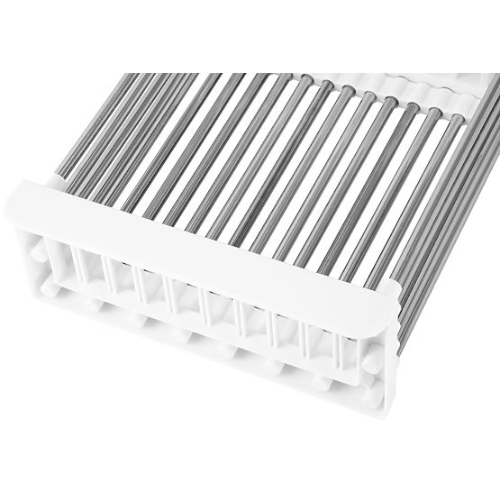 Égouttoir séchoir à légumes ORDOS blanc pour évier