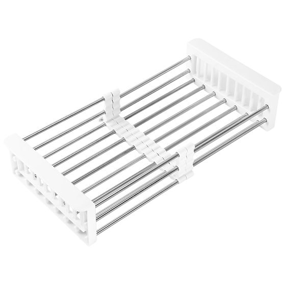 Égouttoir séchoir à légumes ORDOS blanc pour évier