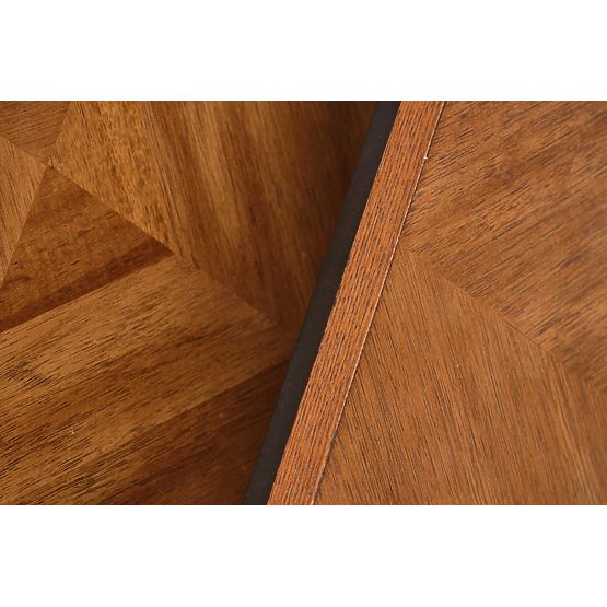 ELZA ensemble de 2 bancs, noyer / noir (1p=1 pièce)