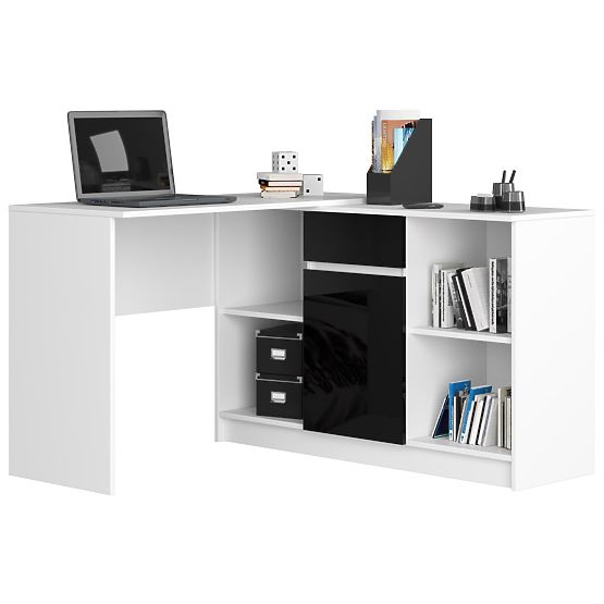 ENSEMBLE CLP B-17 COMMODE + BUREAU NOIR BRILLANT