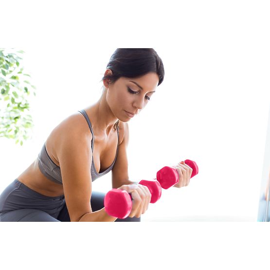Ensemble d'haltères de fitness 2x 0,5 kg