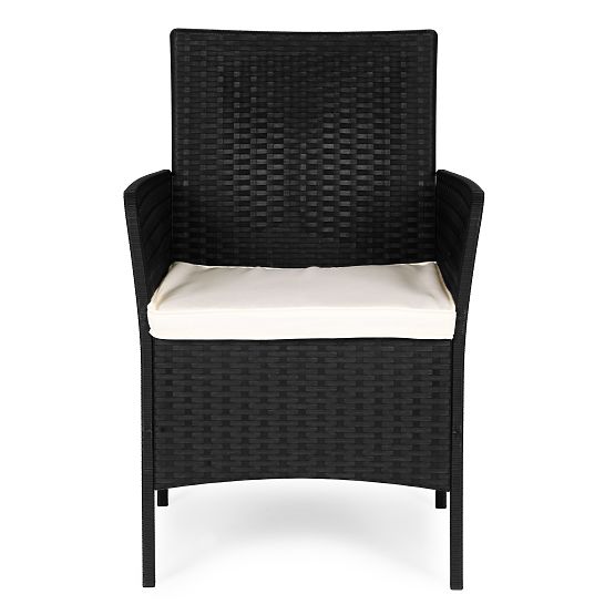 Ensemble de 2 fauteuils de jardin avec coussin, ensemble de chaises pour balcon, terrasse, jardin no