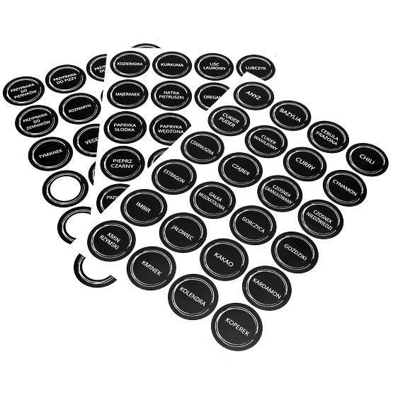 Ensemble de 24 pots à épices BAKER