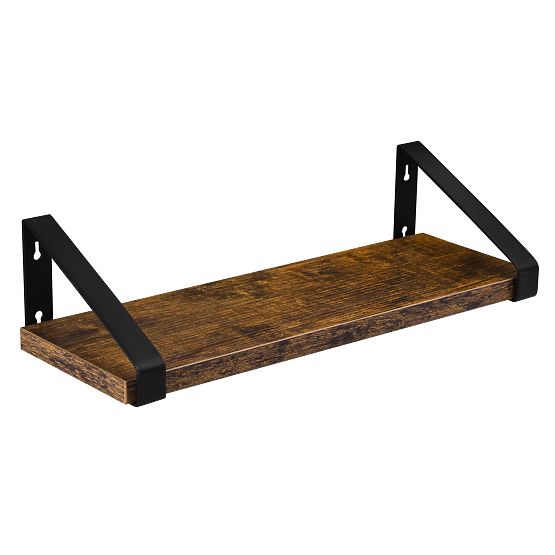 Ensemble de 3 étagères loft SIRIN noir