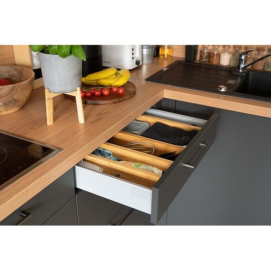 Ensemble de 4 séparateurs de tiroir en bambou RITA