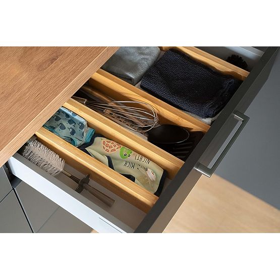 Ensemble de 4 séparateurs de tiroir en bambou RITA