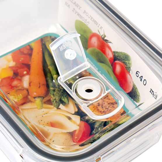 Ensemble de 6 récipients alimentaires en verre AMALFI