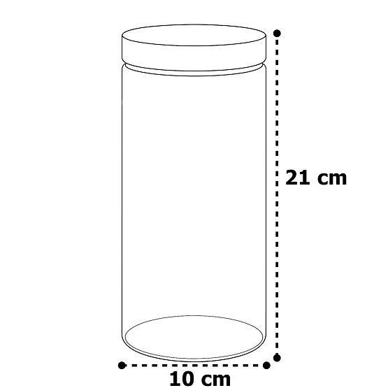 Ensemble de 9 récipients FRASCO