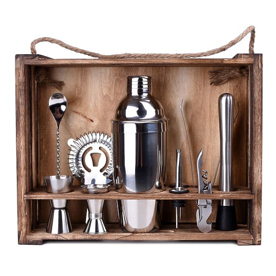 Ensemble de barman LOGAN 11 pièces avec boîte