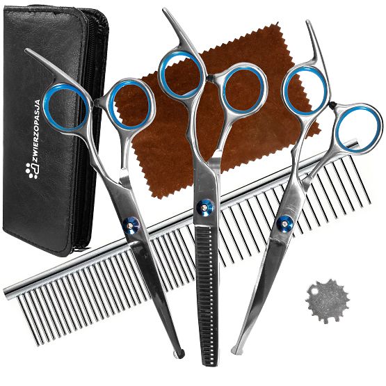 Ensemble de ciseaux pour animaux GROMMY pour chien et chat