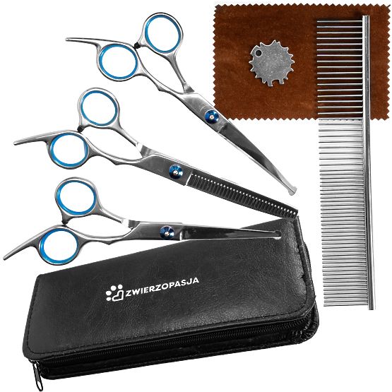 Ensemble de ciseaux pour animaux GROMMY pour chien et chat