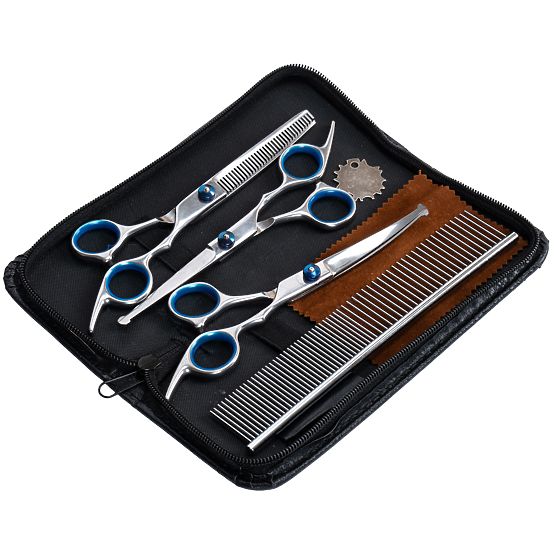 Ensemble de ciseaux pour animaux GROMMY pour chien et chat