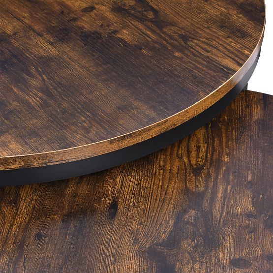 Ensemble de deux tables loft Galen Rustic