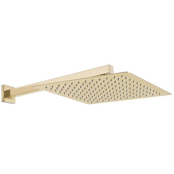 Ensemble de douche encastré avec thermostat FENIX DAVIS Or + BOX