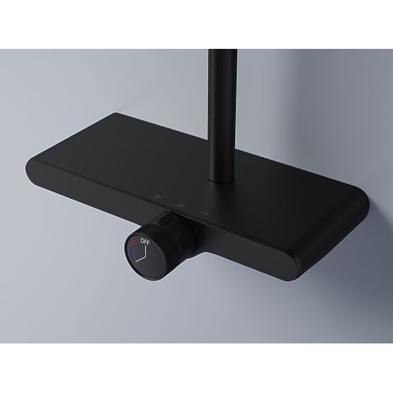 Ensemble de douche REA Bari Noir