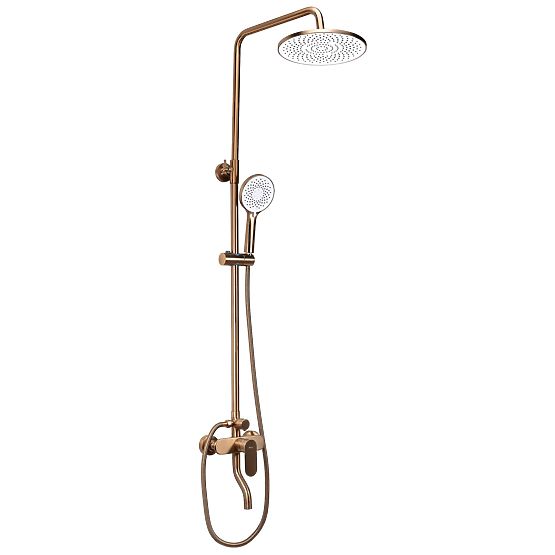 Ensemble de douche Rea DROP Cuivre brossé
